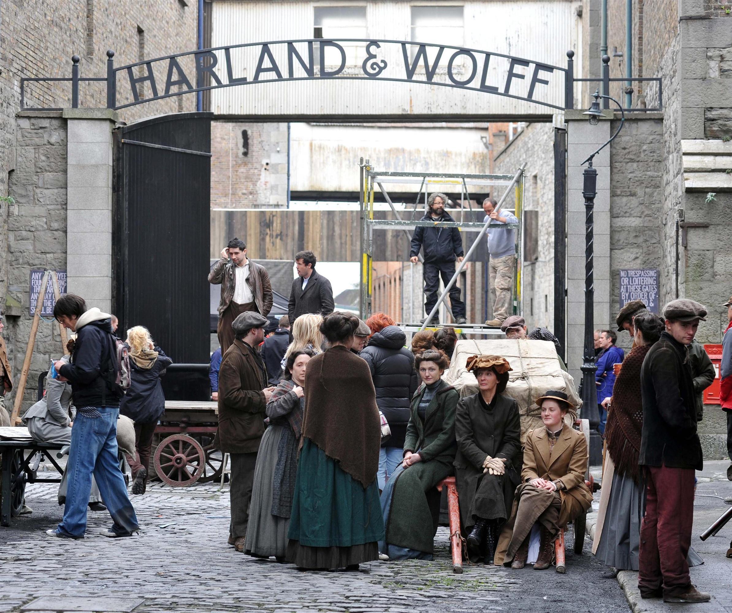 Liam Cunningham on the TV set of 'Titanic: Blood and Steel' | Picture 99828